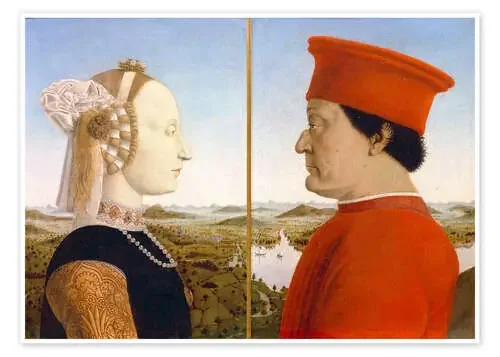 Díptico de los Duques de Urbino de Piero della Francesca akg-images