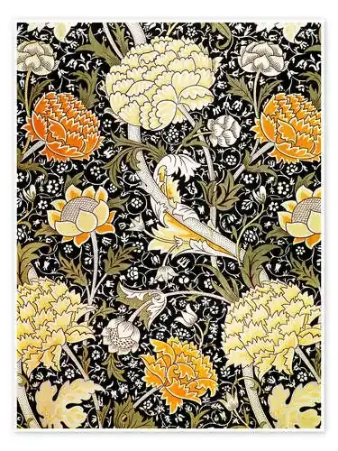 Diseño floral de William Morris akg-images