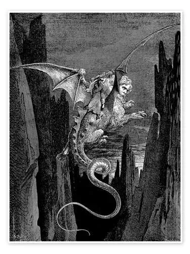 Divine Comedy, Inferno de Gustave Doré Master Collection