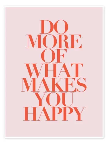 Do more of what makes you happy II de Typobox Editors Choice