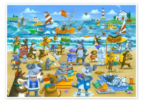 Dogs Beach de Peter Adderley MGL Licensing