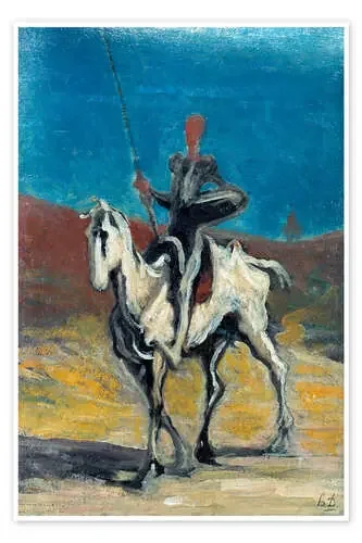 Don Quixote de Honoré Daumier akg-images