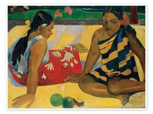 Dos mujeres en Tahití de Paul Gauguin Master Collection