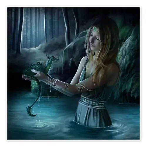Dragón bebé de Elena Dudina