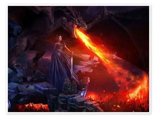 Dragón de la venganza de Elena Dudina