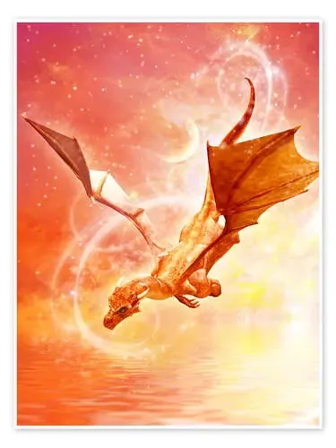 Dragón volador de Dolphins DreamDesign
