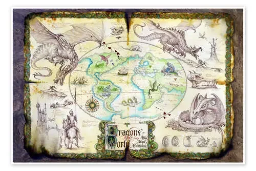Dragons of the world de Dragon Chronicles MGL Licensing