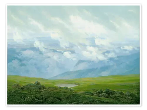 Drifting Clouds de Caspar David Friedrich Master Collection