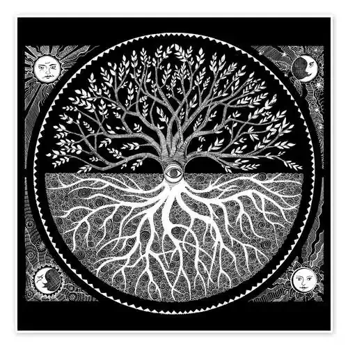 Druida arbol de la vida de Brenda Erickson