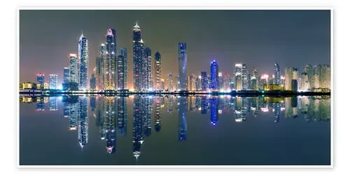 Dubai sky light panorama de Vincent Xeridat