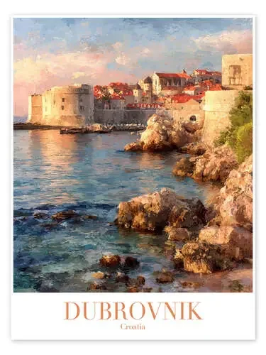 Dubrovnik, Croatia, Travel Art de TAlex