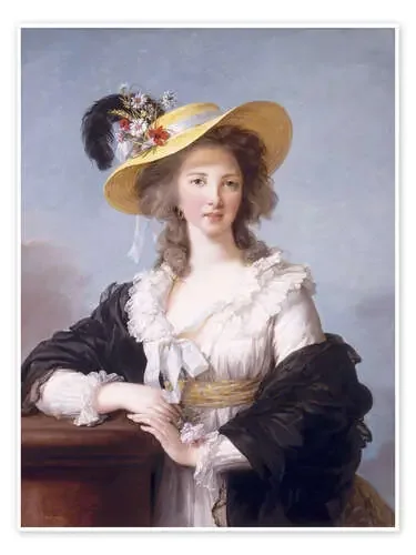 Duchess of Polignac (Marie Antoinette) de Elisabeth Louise Vigee-Lebrun Master Collection