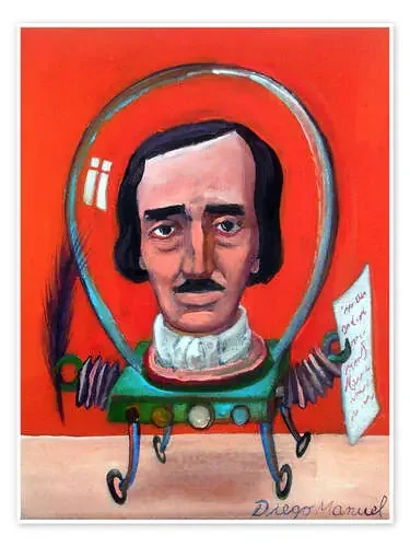 edgard allan poe robot de Diego Manuel Rodriguez