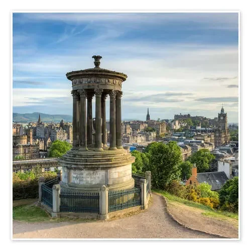 Edinburgh Scotland View from Calton Hill de Michael Valjak