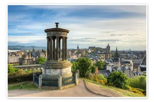 Edinburgh view from Calton Hill de Michael Valjak