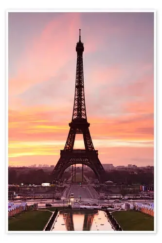 Eiffel Tower at sunrise de Markus Lange Robert Harding