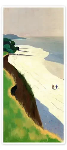 El acantilado de Grève blanche de Félix Édouard Vallotton Master Collection