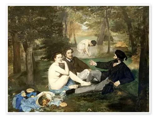 El almuerzo sobre la hierba de Édouard Manet Master Collection