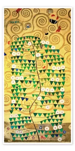 El árbol de la vida (el rosal) de Gustav Klimt Master Collection