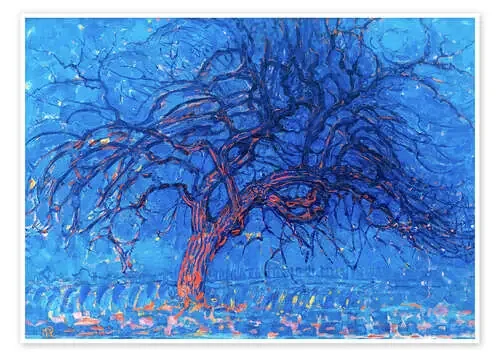 El árbol rojo de Piet Mondrian akg-images