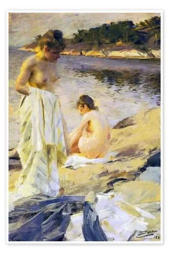 El baño de Anders Leonard Zorn Master Collection