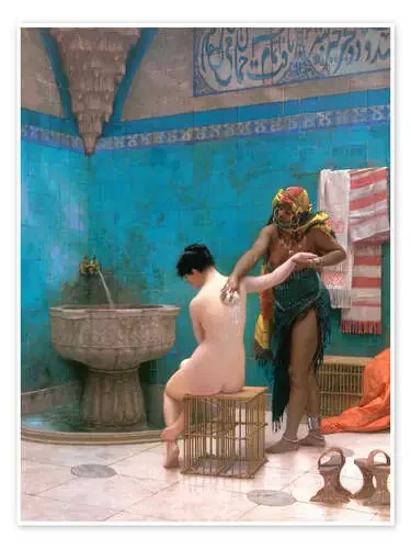 El baño de Jean-Léon Gérôme Master Collection