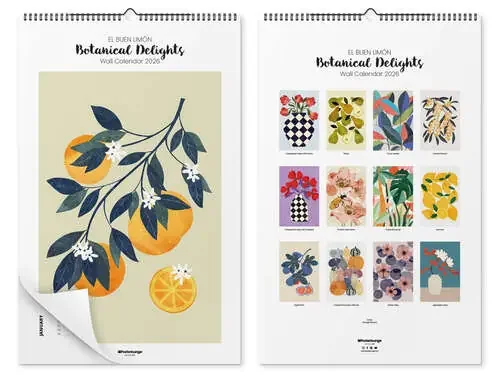 EL BUEN LIMÓN Calendar – Botanical Delights 2026 de EL BUEN LIMÓN