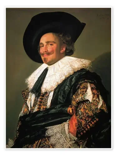 El caballero sonriente de Frans Hals Master Collection