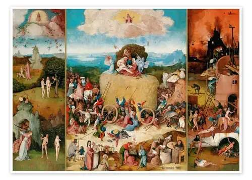 El carro de heno de Hieronymus Bosch Master Collection