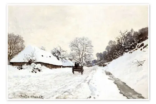 El carro hacia Honfleur de Claude Monet Master Collection