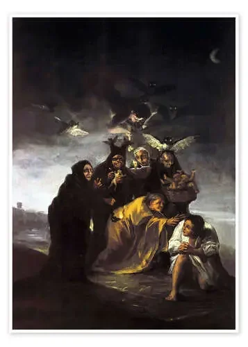 El conjuro de Francisco José de Goya Everett Collection