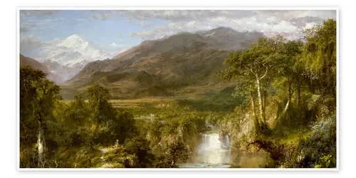 El corazón de los Andes de Frederic Edwin Church Master Collection