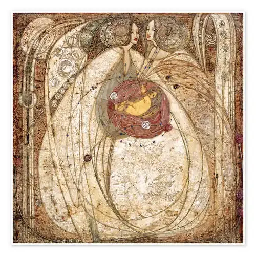 El corazón y la rosa de Margaret MacDonald Mackintosh Bridgeman Images