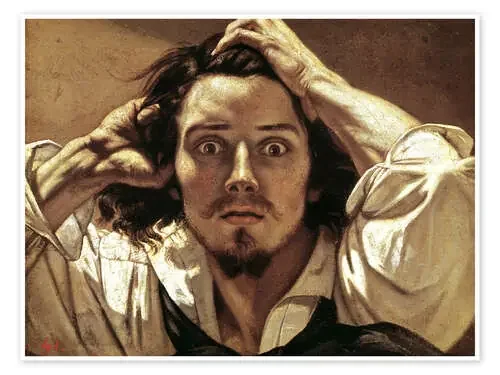 El desesperado de Gustave Courbet Master Collection