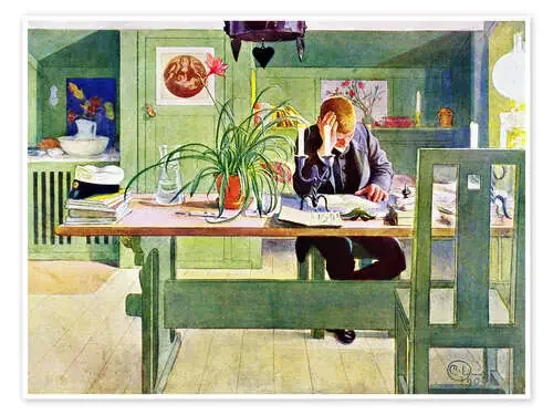 El estudio de Carl Larsson Bridgeman Images