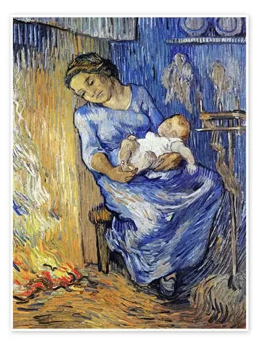 El hombre en la mar de Vincent van Gogh Master Collection