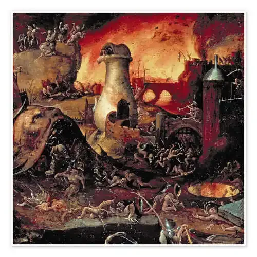 El infierno, 1505 de Hieronymus Bosch Bridgeman Images