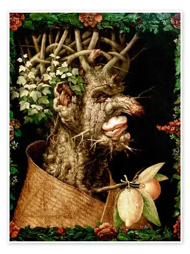 El invierno, 1573 de Giuseppe Arcimboldo Bridgeman Images