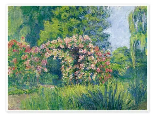 El Jardín de las Rosas de Monet de Blanche Hoschedé-Monet Master Collection