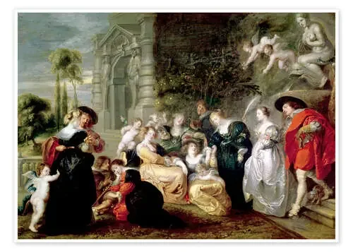 El Jardín del Amor de Peter Paul Rubens Bridgeman Images