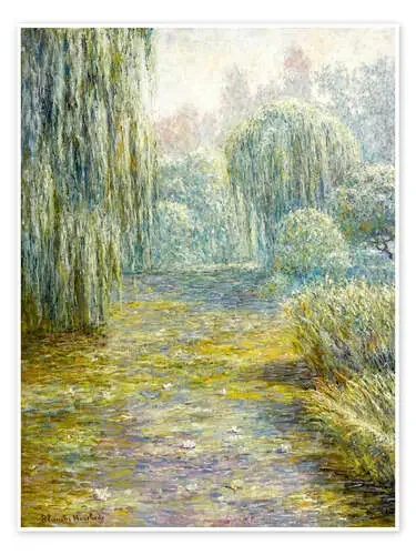 El jardín en Giverny de Blanche Hoschedé-Monet Master Collection