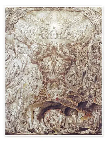 El juicio final de William Blake Master Collection
