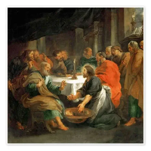 El lavatorio de Peter Paul Rubens Master Collection
