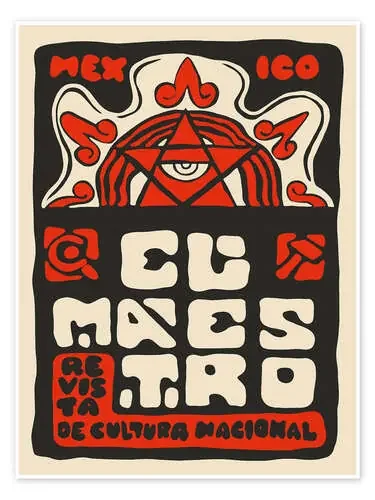 El Maestro Magazine Cover III Nook Vintage Archive