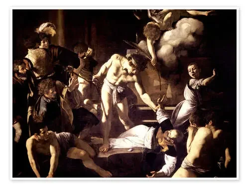 El martirio de San Mateo de Michelangelo Merisi (Caravaggio) Master Collection