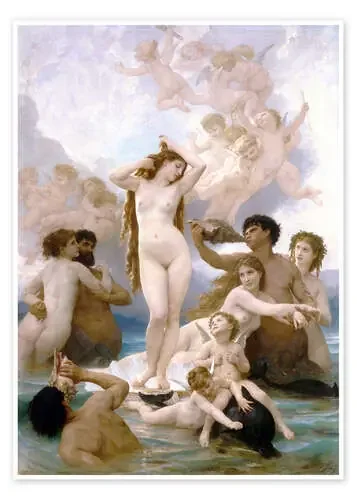 El nacimiento de Venus de William Adolphe Bouguereau Master Collection