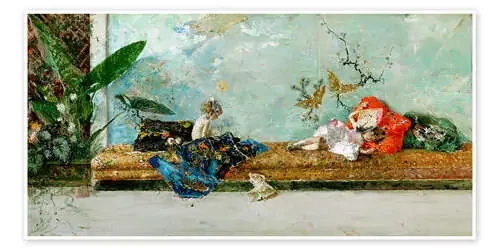 El niño pintor en el salón japonés de Mariano Fortuny y Marsal ARTOTHEK