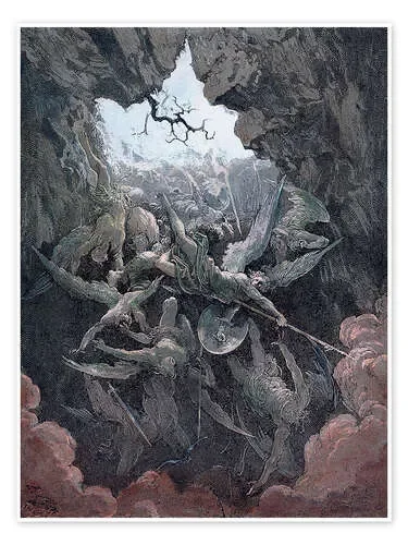 El paraíso perdido de Gustave Doré Granger Collection