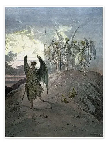 El paraíso perdido I de Gustave Doré Granger Collection