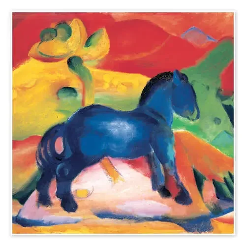 El pequeño caballo azul de Franz Marc Master Collection